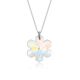 Frostlight Snowflake Necklace | S925 Silver | Liora Crystal