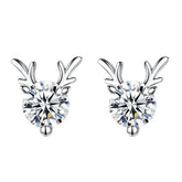 Exquisite Deer Diamond Earrings - Liora