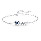 Starlight Butterfly Bracelet | S925 Silver | Liora Crystal