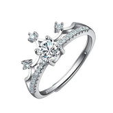 Glorious Crown Diamond Ring - Liora