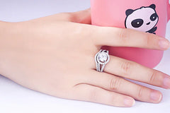 Eternal Halo Ring | S925 Silver | Liora Gems
