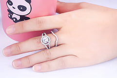 Eternal Halo Ring | S925 Silver | Liora Gems