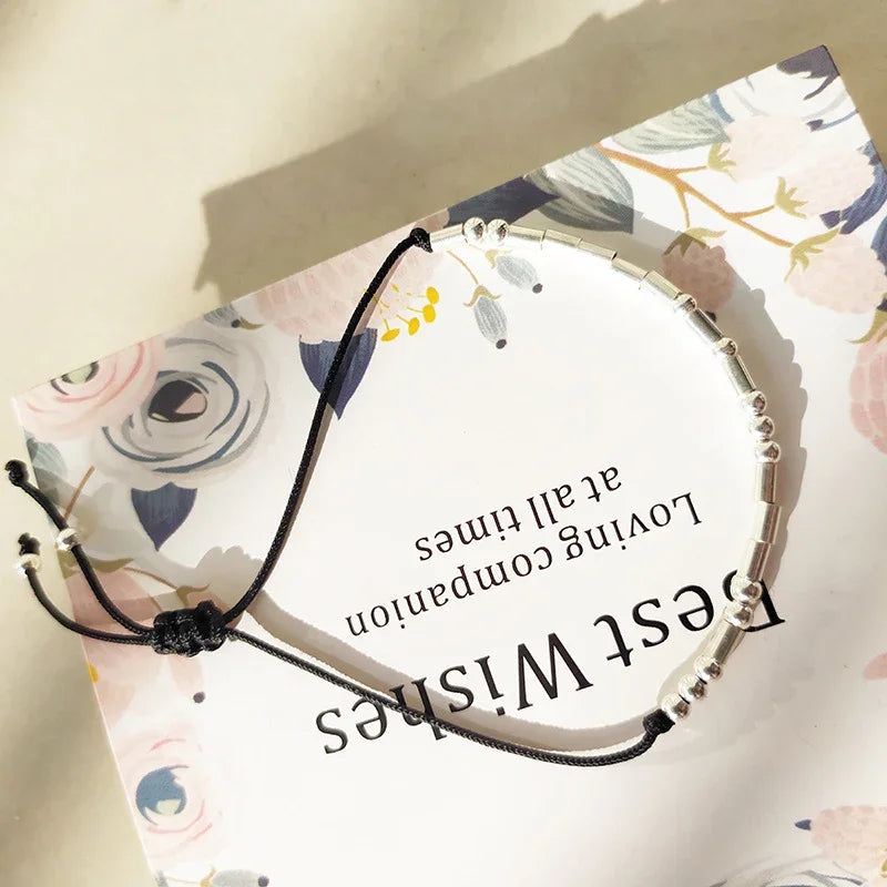 Morse Code Commitment Bracelets | Bonded in Secret | S925 Silver
