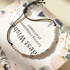 Morse Code Commitment Bracelets | Bonded in Secret | S925 Silver