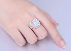 3ct Regal Radiance Ring | S925 Silver | Liora Gems