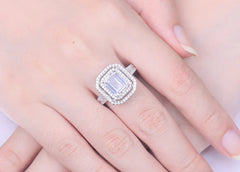3ct Regal Radiance Ring | S925 Silver | Liora Gems