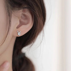 Exquisite Deer Diamond Earrings - Liora