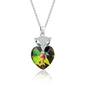 Enchanted Fox Ombré Necklace | S925 Silver | Liora Crystal