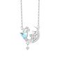 Moonlit Whiskers Necklace  | S925 Silver | Liora Crystal