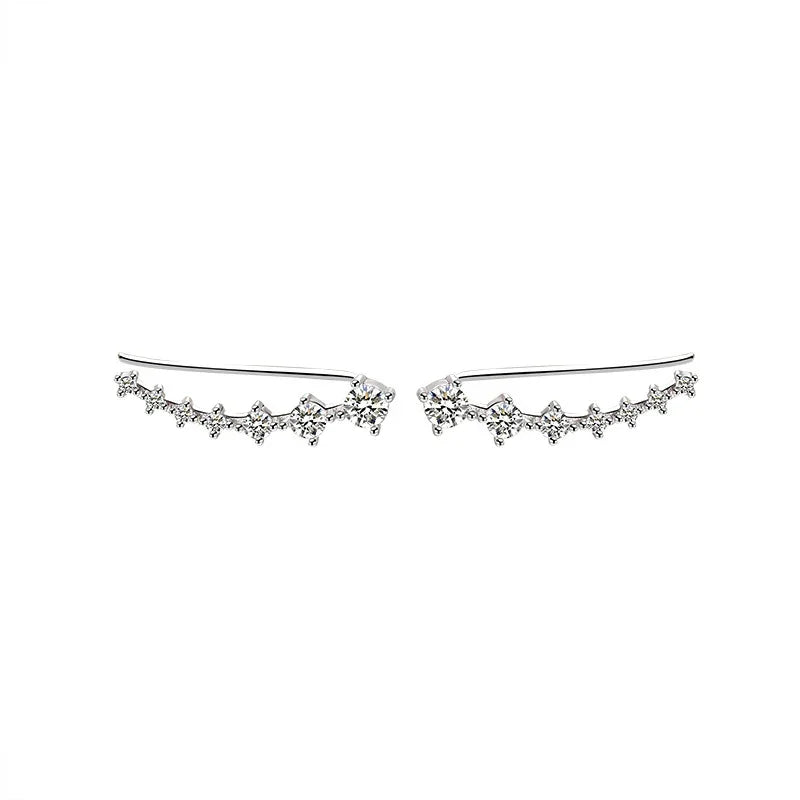 Silver Arc Star Whispers  | S925 Silver