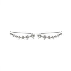 Silver Arc Star Whispers  | S925 Silver