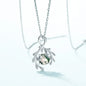 Forest Whisper Necklace | S925 Silver | Moss Agate