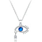 The DEMONIC Eye Necklace | S925 silver | Liora Crystal