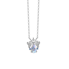 Celestial Guardians Zodiac Necklace | S925 Silver | Liora Crystal