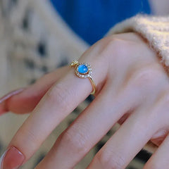 Mystic Eye Ring | Sustainable Metal | Liora Gems