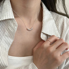 Silver Arc's Graceful Movement | S925 Silver