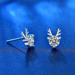 Exquisite Deer Diamond Earrings - Liora