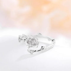 Vine Oath and Rose Branch Butterfly | S925 Silver