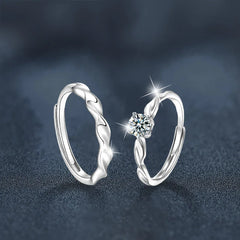 Entwined Dreams & Gorgeous Starlight | S925 Silver | Moissanite