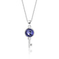 Liora Key Necklace | S925 Silver | Liora Crystal