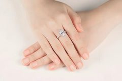2ct Celestial Oval Ring | S925 Silver | Liora Gems