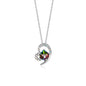The AURORA HEART Necklace  | S925 Silver | Liora Crystal