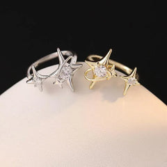 Celestial Star Ring | Sustainable Metal | Liora Gems