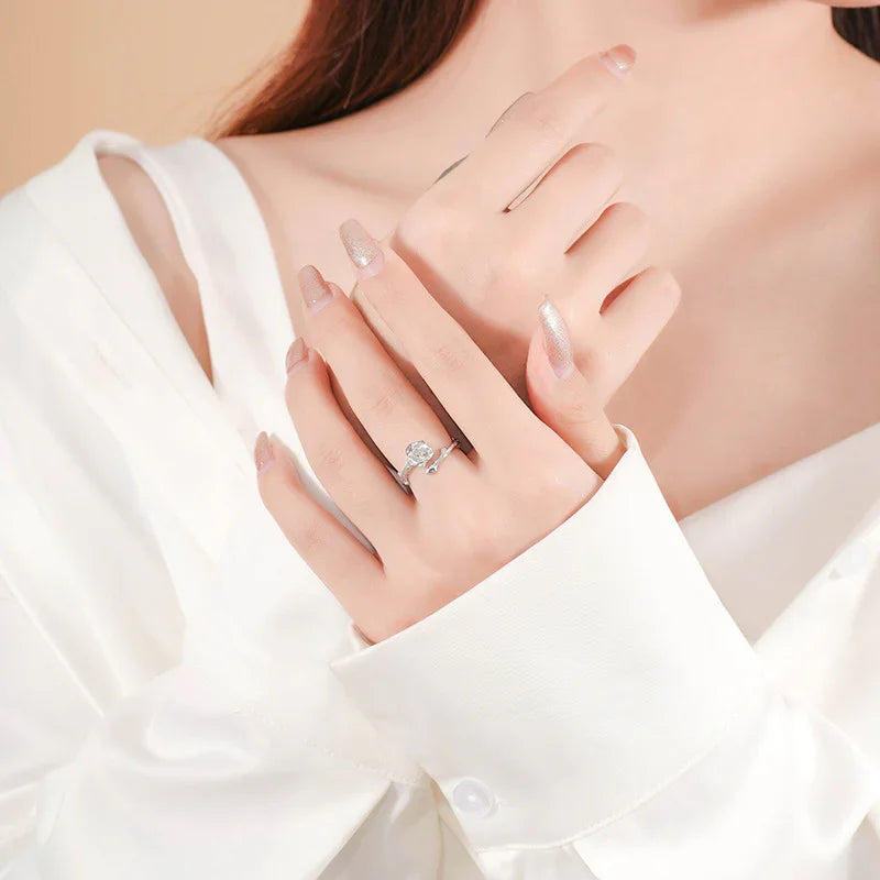 Vine Oath and Rose Branch Butterfly | S925 Silver
