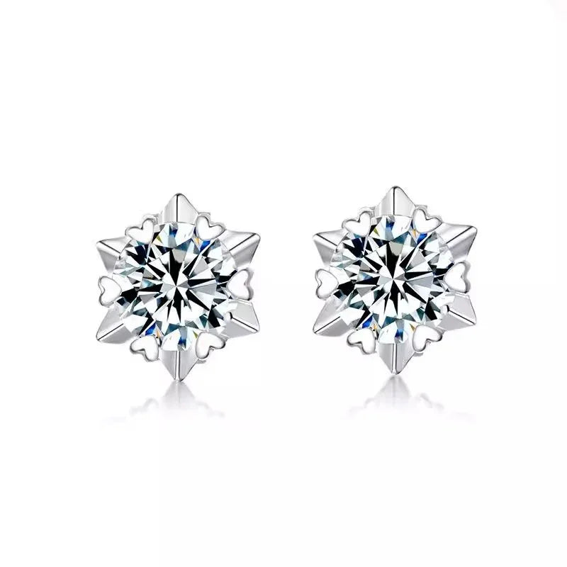 Stellate Love - heart Earrings - Liora