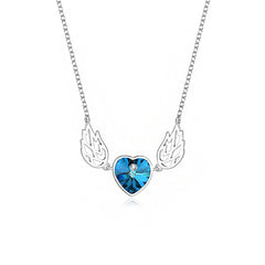 Celestial Heart Necklace  | S925 Silver | Liora Crystal