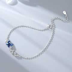 Starlight Butterfly Bracelet | S925 Silver | Liora Crystal
