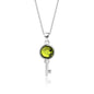 Liora Key Necklace | S925 Silver | Liora Crystal