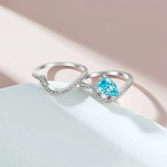 Chroma Wave ring | S925 Silver | Liora Gems