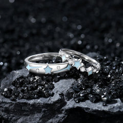 Stardust Echo Band and Luminous Star Band | S925 Silver | Luminous enamel