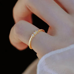 Celestial Spark Ring | Sustainable Metal | Liora Gems