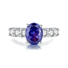 2.5 ct Nebula Spectrum Ring | S925 Silver | Liora Gems
