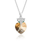 Enchanted Fox Ombré Necklace | S925 Silver | Liora Crystal