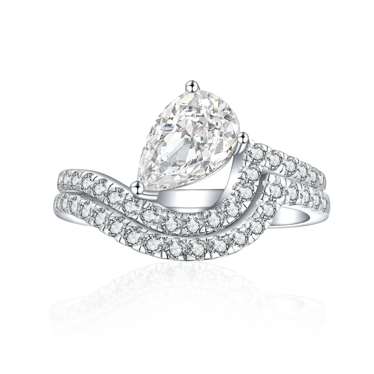 Chroma Wave ring | S925 Silver | Liora Gems