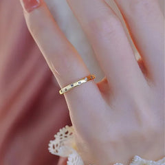 Gilded Stardust Ring | Sustainable Metal | Liora Gems
