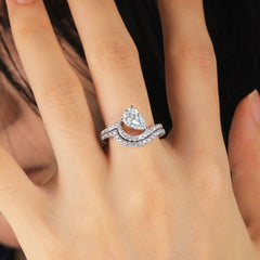 Chroma Wave ring | S925 Silver | Liora Gems