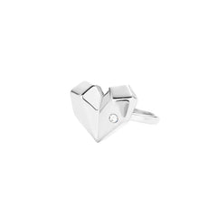 Origami Lumière Ring | Sustainable Metal