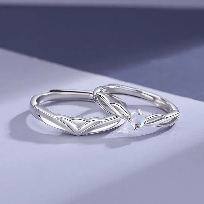 Star Rope  and Moon Thread | S925 Silver | Moonstone