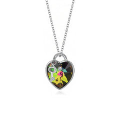 Heartlock Necklace  | S925 Silver | Liora Crystal