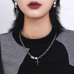 Nova Tetra Pendant | Sustainable Metal | Liora Gems