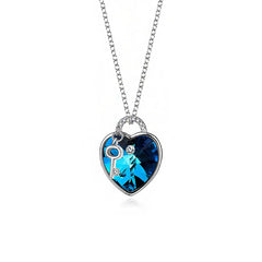 Heartlock Necklace  | S925 Silver | Liora Crystal