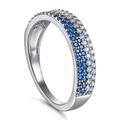 Frost Wave Band ring | S925 silver | Liora Gems
