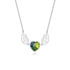 Celestial Heart Necklace  | S925 Silver | Liora Crystal