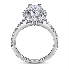 2ct Celestial Oval Ring | S925 Silver | Liora Gems