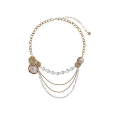 Vintage Pearl Statement Necklace | Sustainable Metal | Pearl