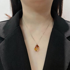 Prism Necklace  | S925 Silver | Liora Crystal